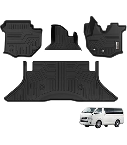 Amazon.co.jp: ハイエース 200系 フロアマット車種専用 HIACE TRH KDH2